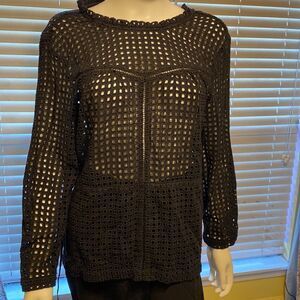 2/$10 Beautiful Black Blouse